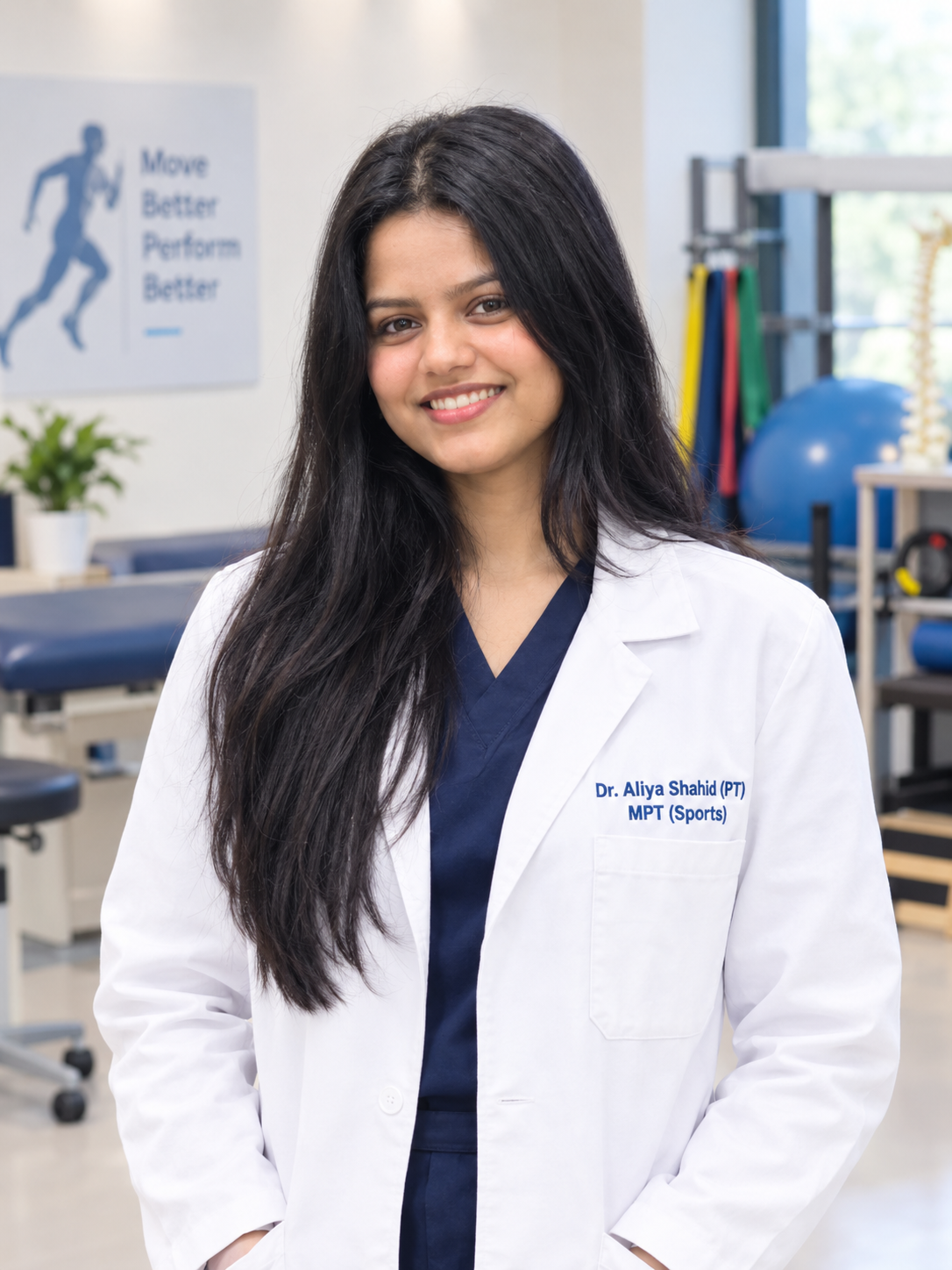 Dr. Aliya Shahid (PT) - BPT, MPT (Sports)